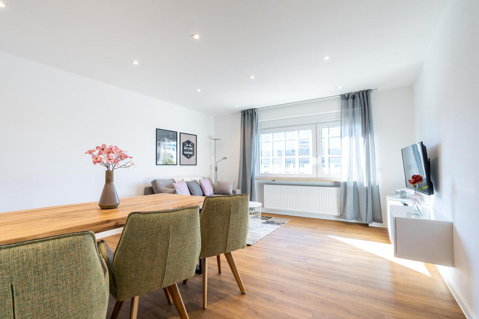 Wohnen Auf Zeit - Innenstadt-Appartements Freiburg im Breisgau Kamer foto