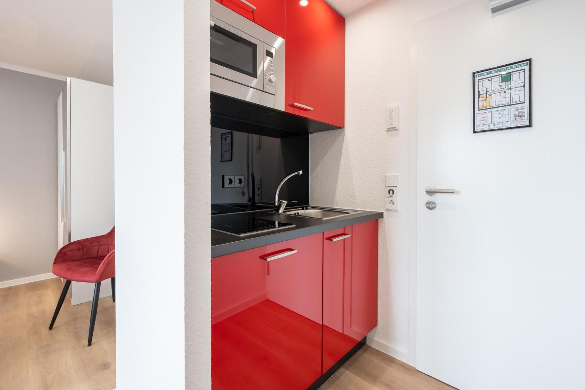 Wohnen Auf Zeit - Innenstadt-Appartements Freiburg im Breisgau Kamer foto