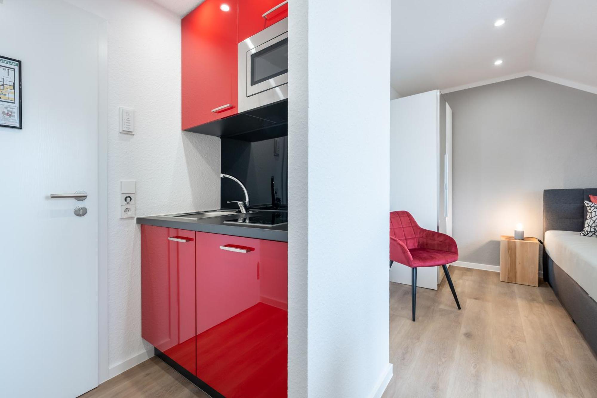 Wohnen Auf Zeit - Innenstadt-Appartements Freiburg im Breisgau Kamer foto