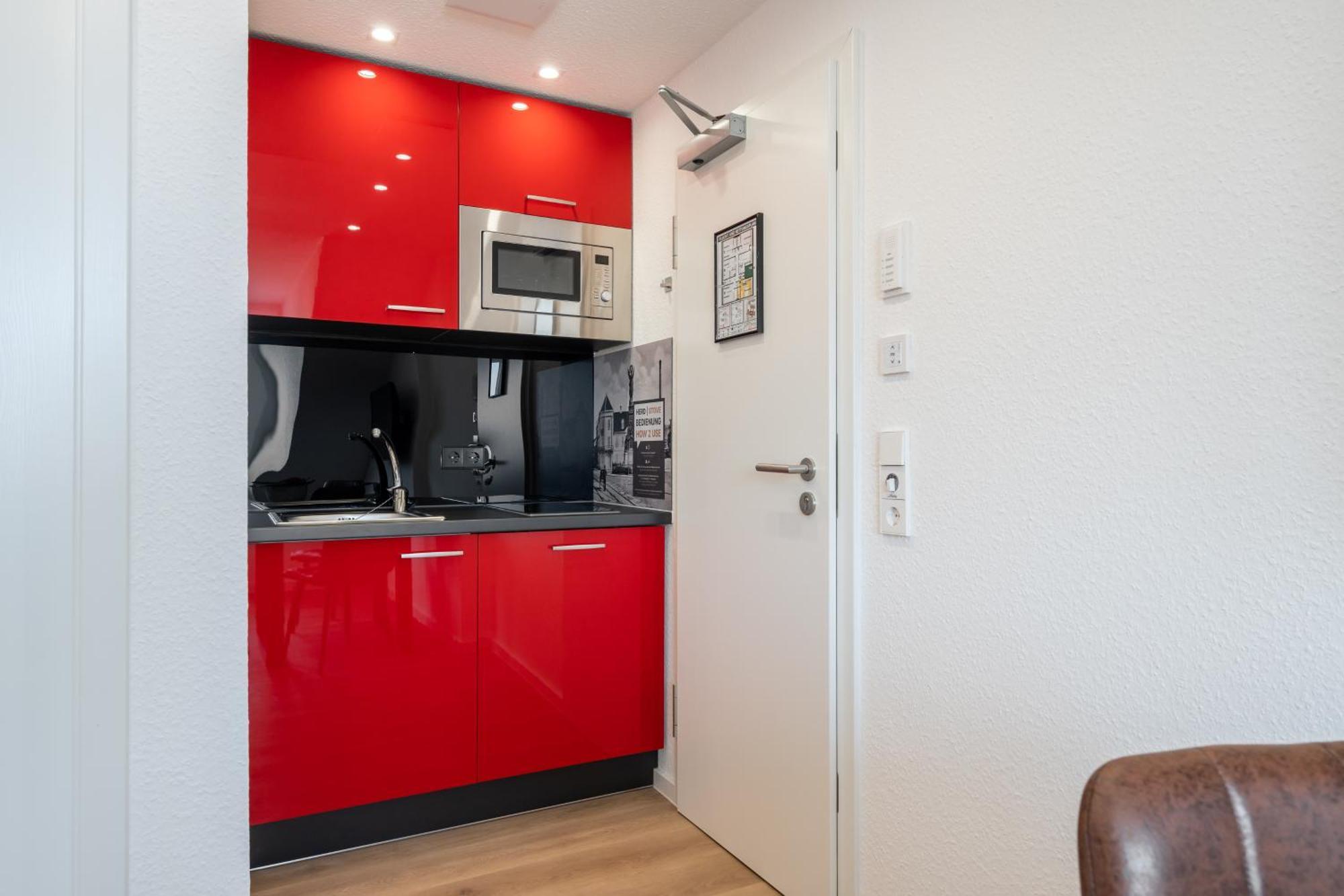 Wohnen Auf Zeit - Innenstadt-Appartements Freiburg im Breisgau Kamer foto